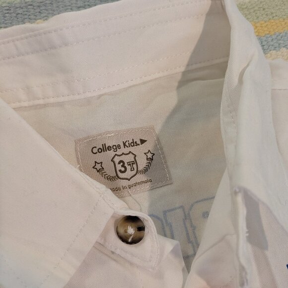 ⭐ NEW NWT Boy's College Kids. University of Kentucky button-down shirt 3T - Picture 3 of 5